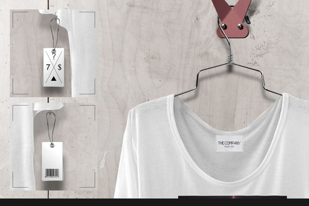 Loose Shirt On 5 Stages Mock-up, a Hoody Mockup by Mocca Mockups Store (Photo 33 of 69)