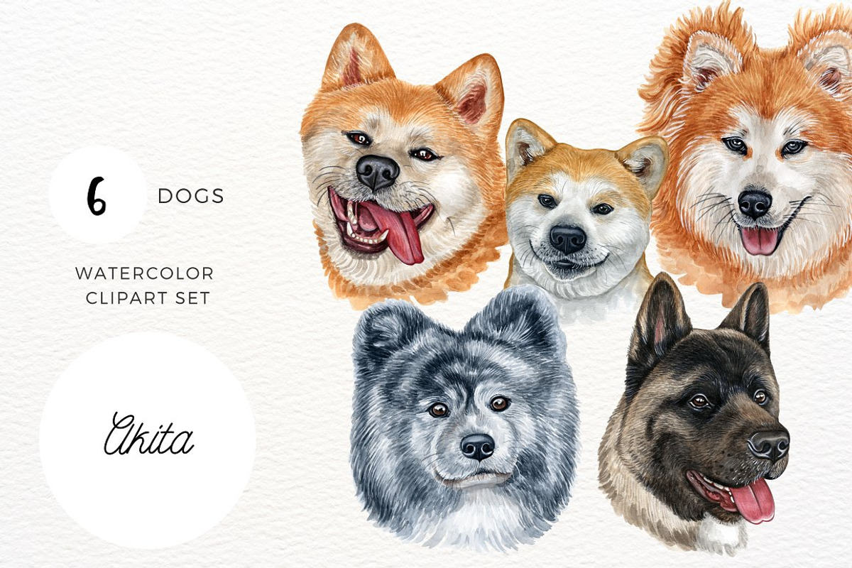 50% OFF | 20+ Dog Illustration Pack, an Animal Illustration by ArtbyHien (Photo 17 of 17)