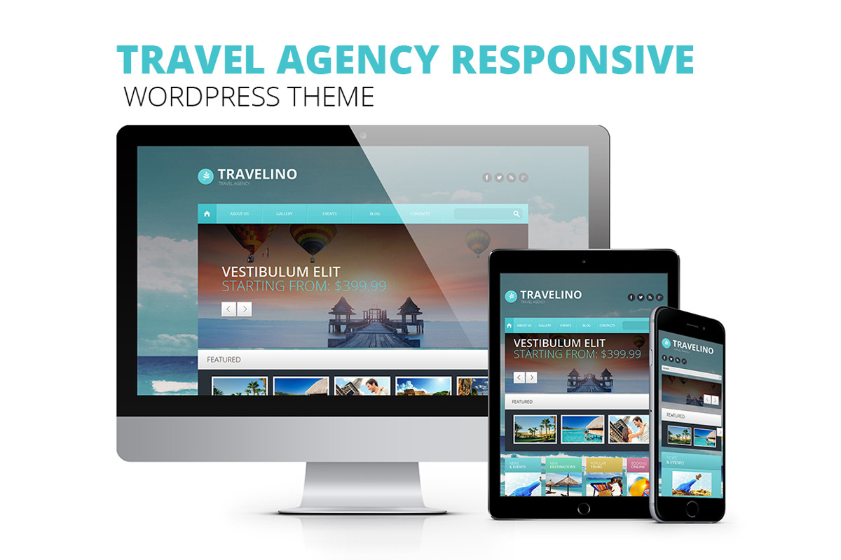 Travel Agency WordPress Theme, a WordPress Template by Zemez (Photo 2 of 5)