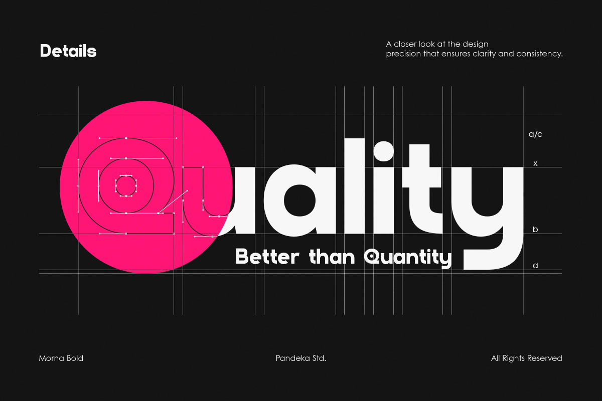 Morna Bold - Corporate Business Font, a Sans Serif Font by Pandeka Studio (Photo 7 of 9)