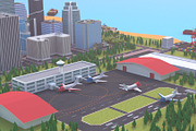 Metropolis City low poly Scene, an Architecture 3D Model by NOMODOL (Thumbnail 31 of 39)