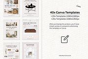 Home Decor LTK Canva Template, a Social Media Template by Deb Creative Studio (Thumbnail 2 of 9)