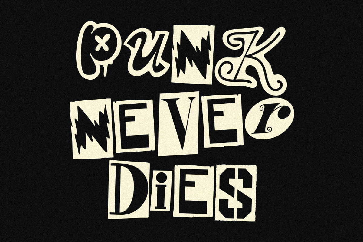GF Kombo - Blocky Display Font, a Handwritten Font by GroovyFontCo (Photo 6 of 7)