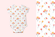 Kids cute floral seamless pattern, a Pattern Graphic by hanifa_design (Thumbnail 5 of 10)