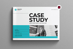 Case Study Brochure Template Landsca, a Brochure Template by Work-Envance