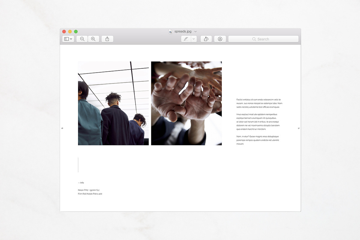 Nørd Portfolio CANVA, a Brochure Template by Loc Tropis (Photo 7 of 10)