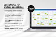 White & Gold Social Media Bundle Kit, a Social Media Template by DigiPax (Thumbnail 10 of 10)
