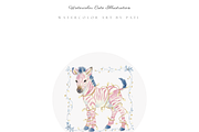Cute Giraffe Clipart Pack, a Decorative Illustration by Pati Paints (Thumbnail 8 of 11)
