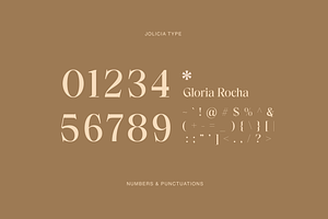 Gloria Rocha Glamorous Serif Font