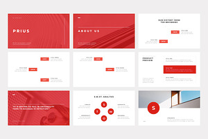 Prius Minimal PowerPoint Template