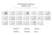 CD Digipack Mockups, a Packaging Mockup by Mr.Mockup™ (Thumbnail 3 of 12)