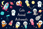 Space animals calendar & planner, a Stationery Template by SiberianArt (Thumbnail 1 of 12)
