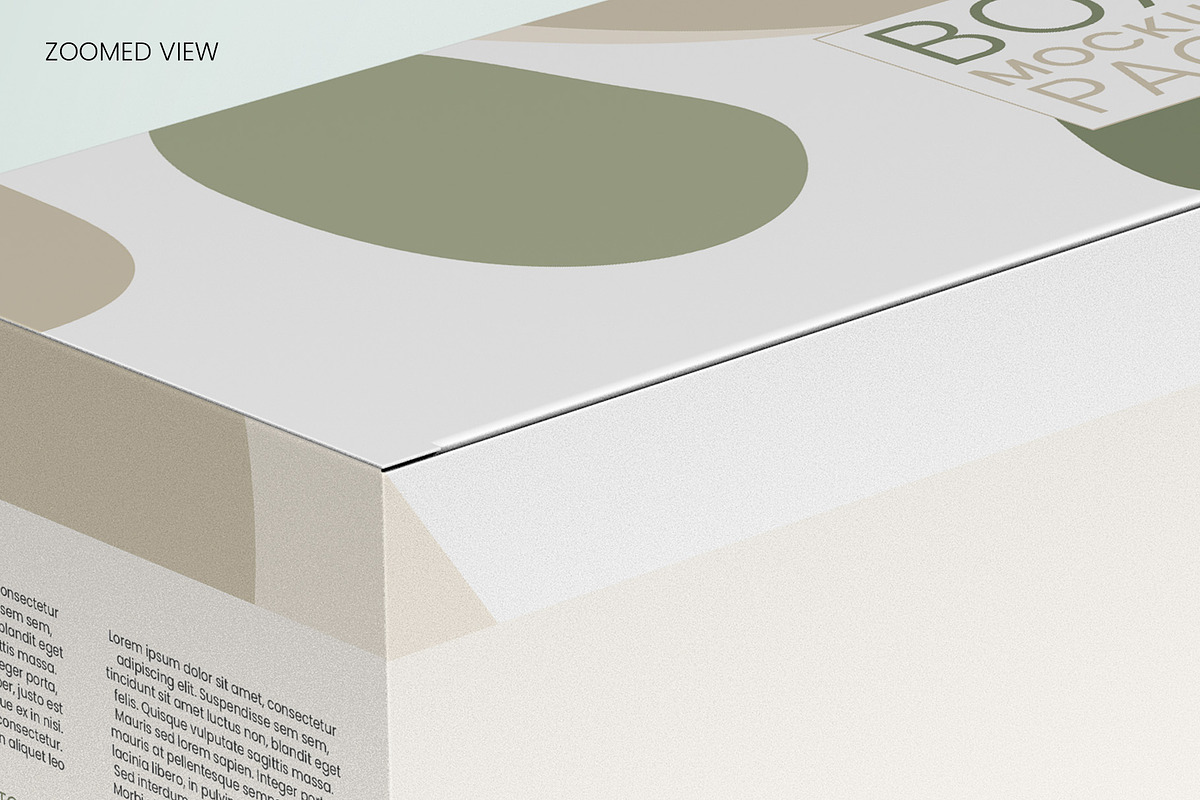 Package Box Mockups - 9 box sizes, a Packaging Mockup by Illusiongraphic (Photo 16 of 19)