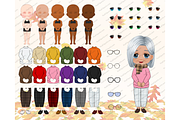 Grandpa & Grandma Autumn Clipart PNG, a Person Illustration by Podcliparts (Thumbnail 3 of 7)