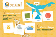 A to Zebra Font + Graphics, a Font by Anugraha Design (Thumbnail 8 of 9)