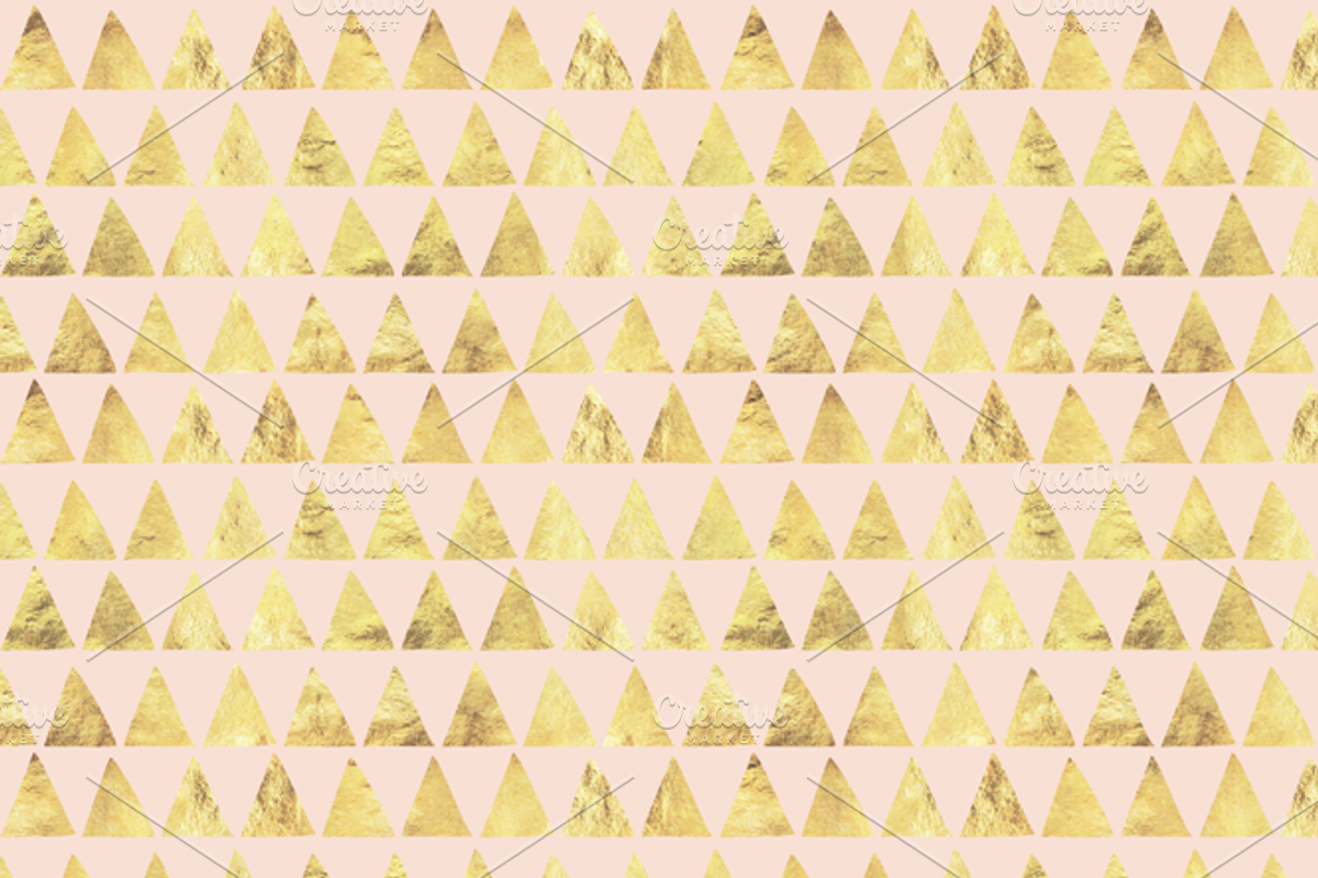 Hand Made Gold Leaf Digital Patterns preview 4