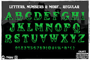 Grave Obsession - Grunge Font, a Serif Font by Remedy667 (Thumbnail 8 of 9)