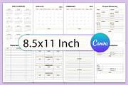 Editable 2025 Travel planner, a Stationery Template by Designmela01 (Thumbnail 3 of 4)