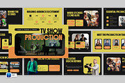 TV Show Production Keynote, a Presentation Template by Loin Studio (Thumbnail 1 of 4)