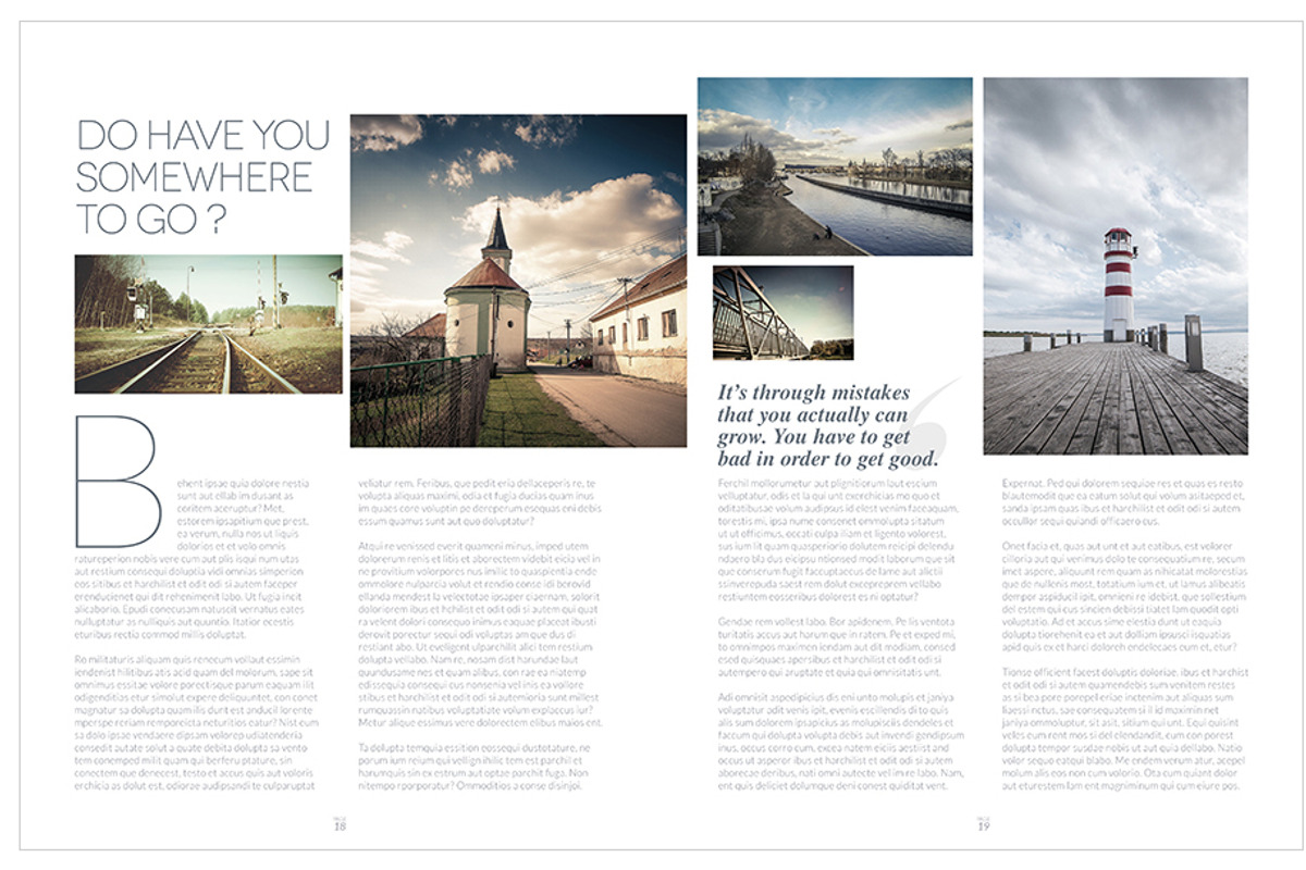 Magazine Template InDesign 13, a Magazine Template by Love Graphic Design (Photo 18 of 20)