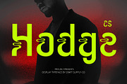 CS Hodge – Trippy Font, a Sans Serif Font by Craft Supply Co. (Thumbnail 1 of 8)