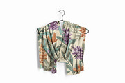 Wool scarf Mockup Part 1, an Apparel Mockup by GraphicVil (Thumbnail 6 of 9)