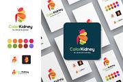 Set of Colorful Kidney Care logo, a Branding & Logo Template by Lucky Creative (Thumbnail 2 of 5)