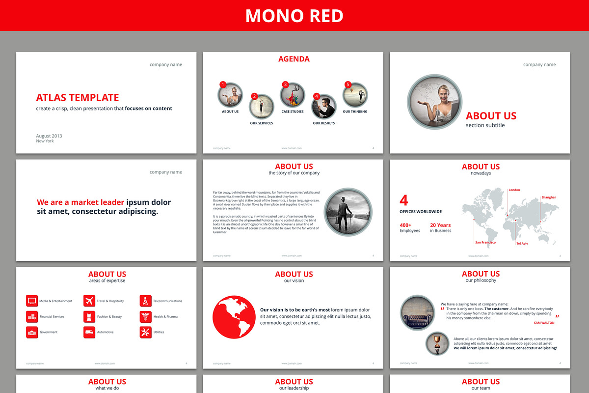 ATLAS PowerPoint Template, a Presentation Template by HuskyHouse (Photo 7 of 10)