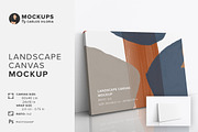 Landscape Canvas Ratio 3x2 Mockup, a Print Template by Mockups by Carlos Viloria (Thumbnail 1 of 4)