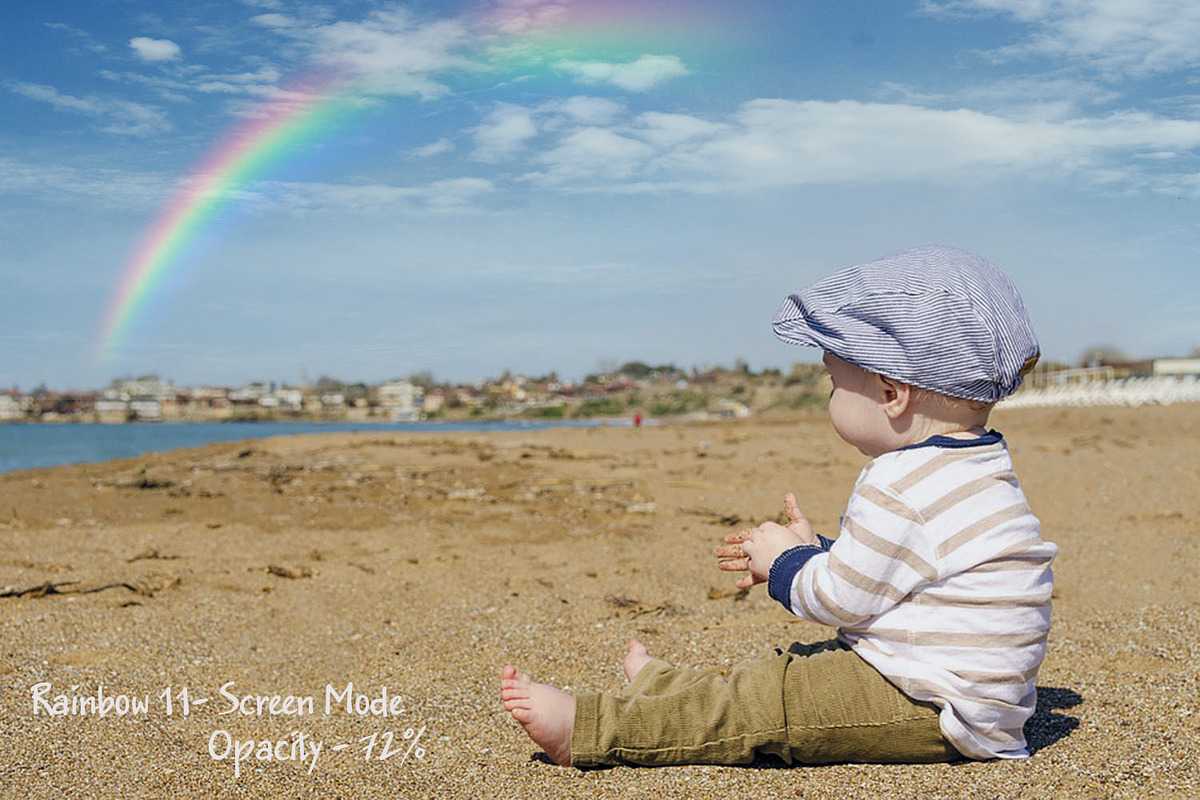 Rainbow Natural Light Overlays preview 5