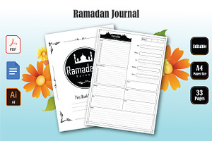 Ramadan Journal Page KDP