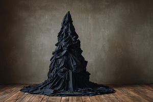 Indoor black textile art, a Photo by Beautiful things