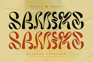 Samire – Expressive Display Font