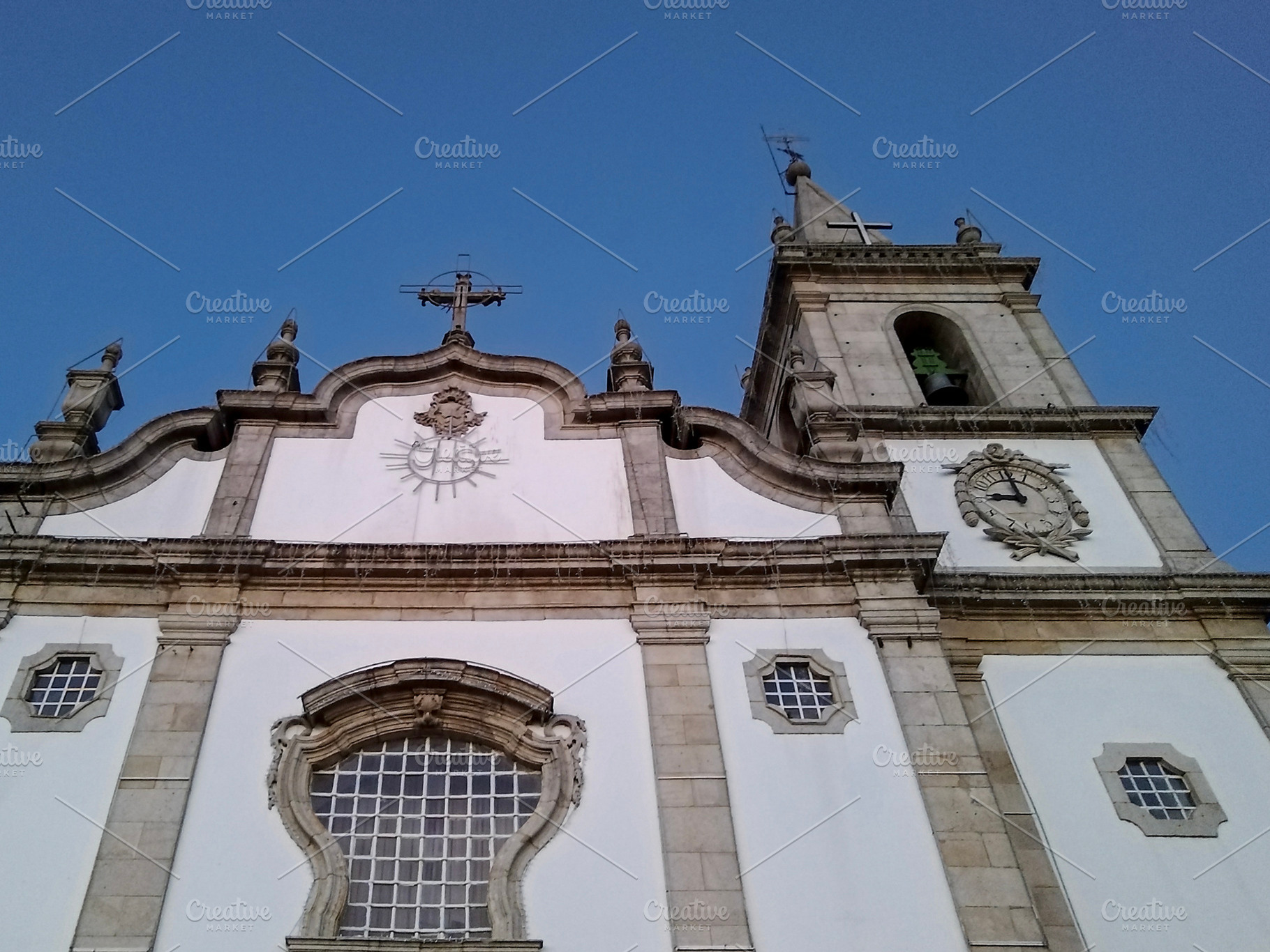 Peso da regua matriz church exterior view, an Architecture Photo by DanFLCreativo