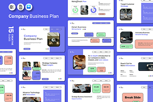Modern Business Proposal - Keynote, a Presentation Template by Iqsiart Studio