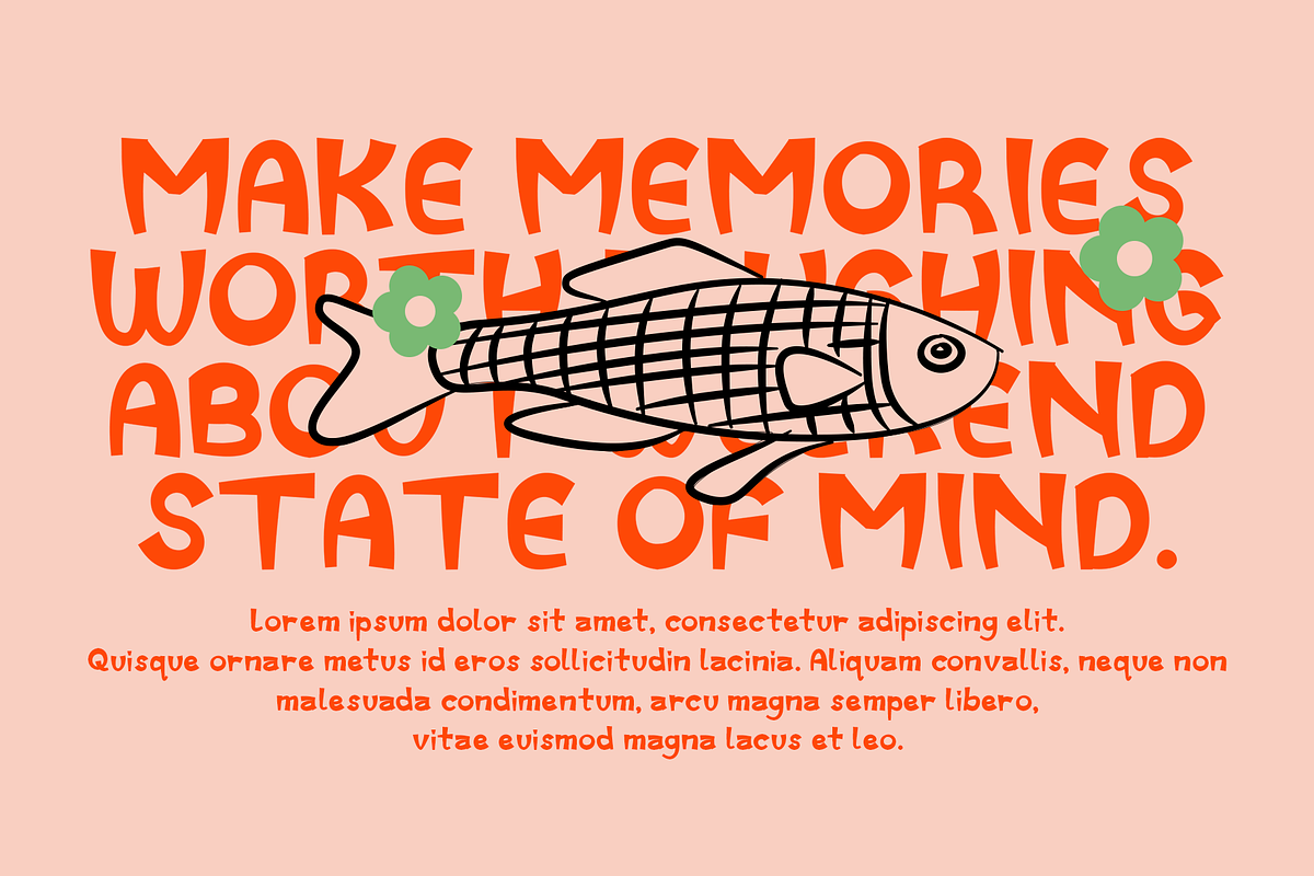 Dalfio – Playful Display Font, a Sans Serif Font by ONESADYA (Photo 7 of 9)