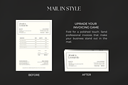 Printable Invoice Template for Canva, a Branding & Logo Template by Meraki Templates (Thumbnail 5 of 8)