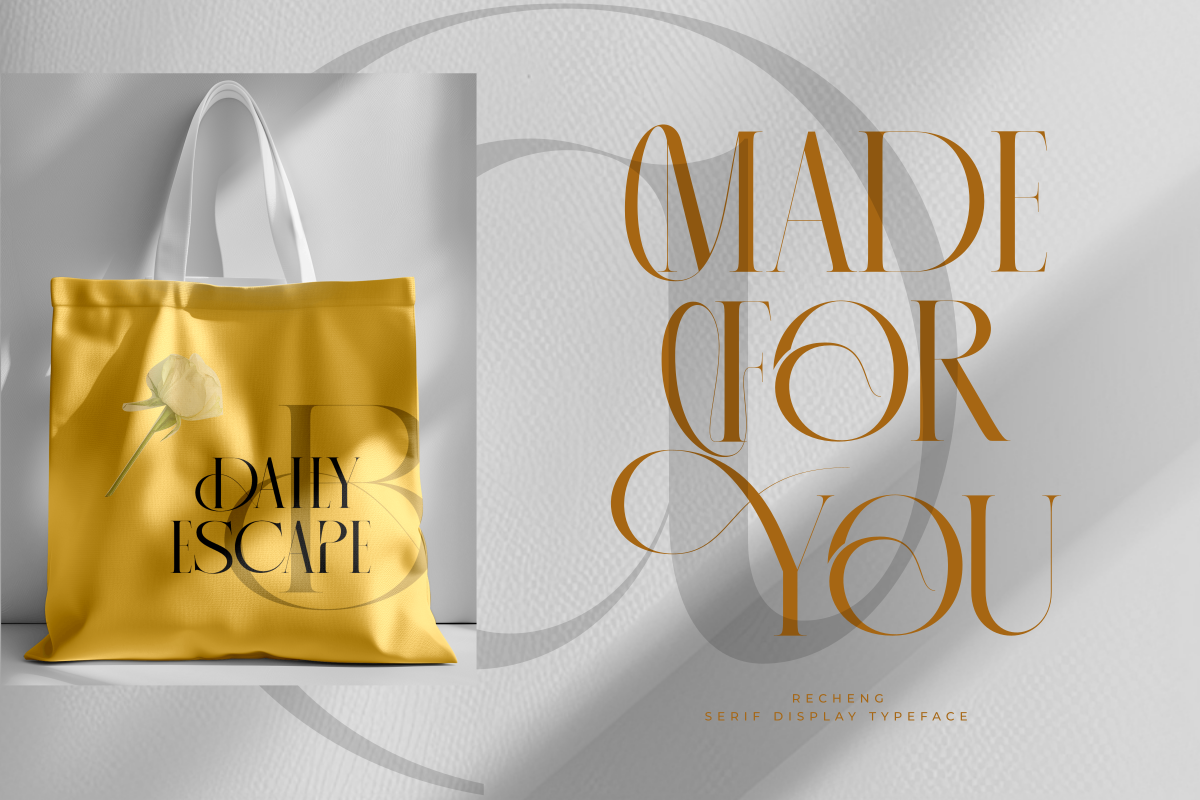 Recheng, a Serif Font by zaaintype (Photo 3 of 12)