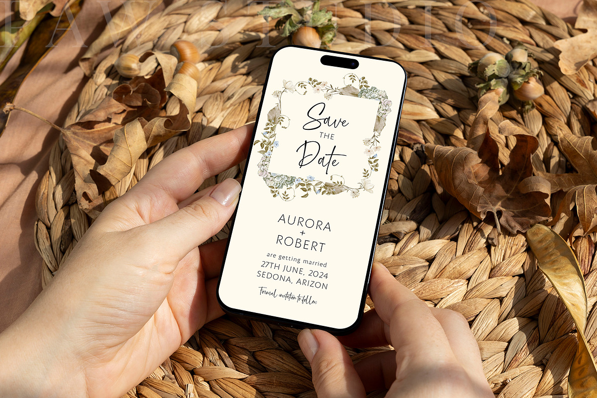 Autumn Device Mockup Phone fall2, an iPhone Mockup by PawMockups (Photo 6 of 10)