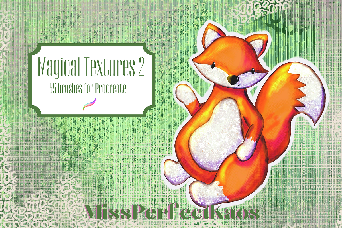 Magical Textures 2-Procreate brushes, a Brush Add-On by MissPerfectKaos (Photo 6 of 6)