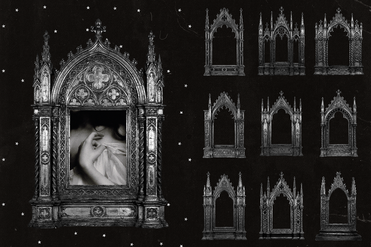 Gothic Medieval Frames, an Object Graphic by The Flossy Finch (Photo 3 of 21)
