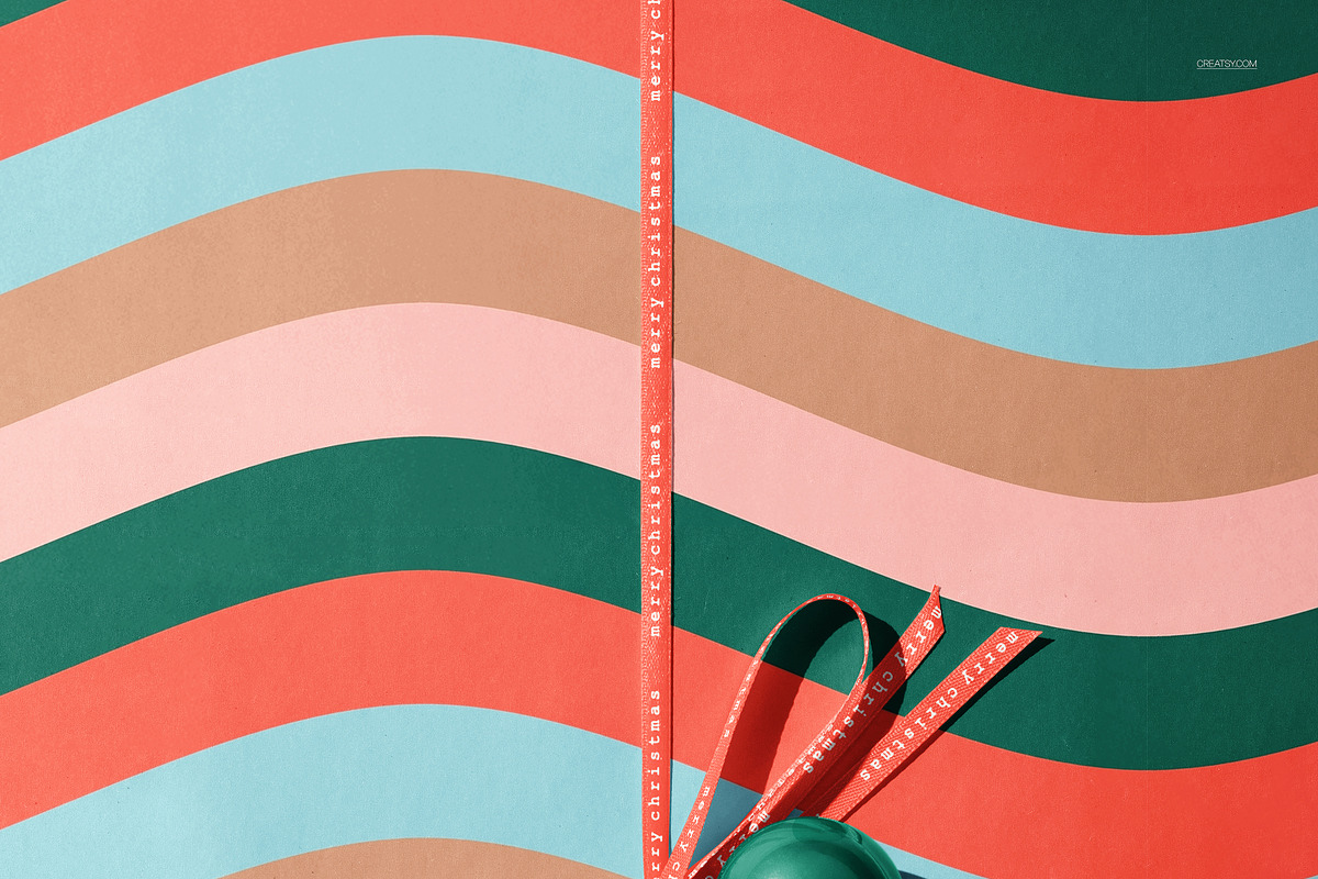 Christmas Decor & Wrapping Mockup, a Packaging Mockup by creatsy5 (Photo 13 of 35)