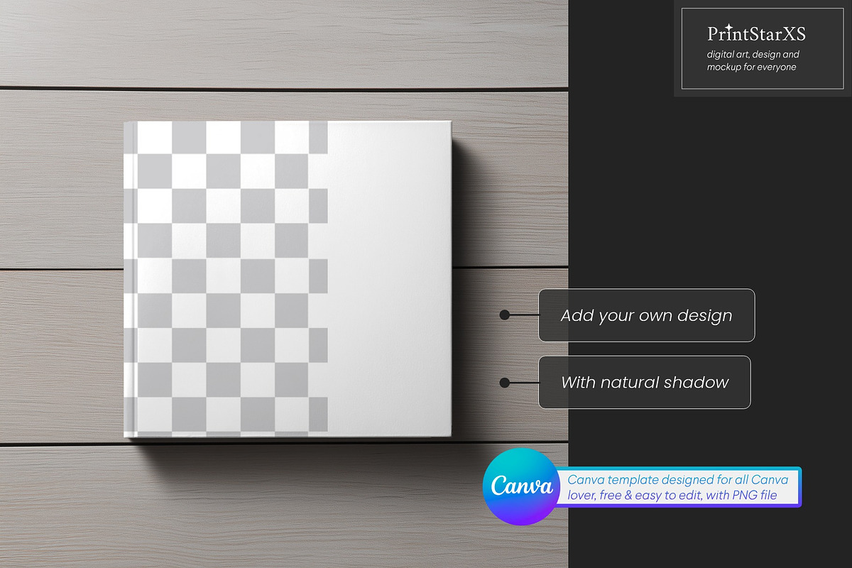KDP Journal Book Canva Mockup Bundle, a Books & Magazine Mockup by PrintStarXS (Photo 7 of 7)