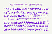 CS Macaron – Bubble Font, a Sans Serif Font by Craft Supply Co. (Thumbnail 8 of 8)