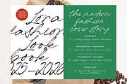 De Rough Belmonty Modern Rough, a Script Font by Letterena Studios Script (Thumbnail 7 of 15)