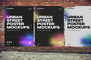 Urban Street Poster Mockups, a Mockup by SPACECAKE (Thumbnail 5 of 8)