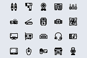 Computer Component Icon Solid Line, a Solid Icon by TRDesignCreativeStud (Thumbnail 3 of 4)