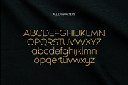 GLAMOUR - Luxury Sans Serif Font, a Sans Serif Font by Hamz Studio (Thumbnail 9 of 10)