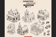 Procreate Spooky town creator brush, a Brush Add-On by PDknyStudio (Thumbnail 5 of 5)