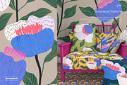 Naive Abstract Flower Market Pattern, a Pattern Graphic by likorbut (Thumbnail 6 of 14)